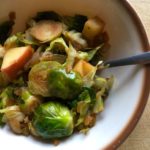 Brussels Sprouts with Apples and Onions