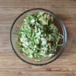 Brussels Sprouts with Peanut Dressing
