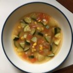 Corn and Zucchini Soup