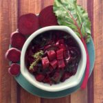 Glazed Beets and Greens