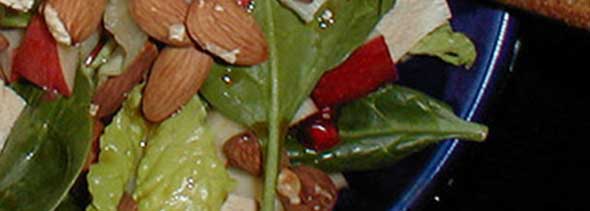 Pomegranate Spinach Salad