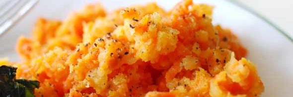Rutabega and Carrot Mash