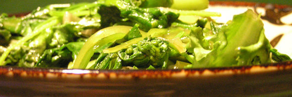Stir-Fried Lettuce