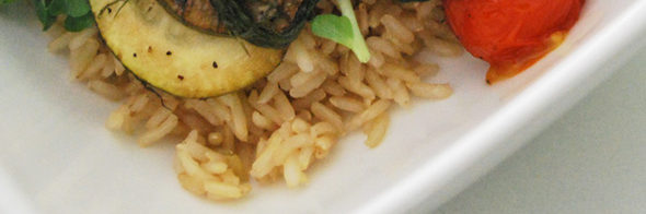 Summer Squash and Rice