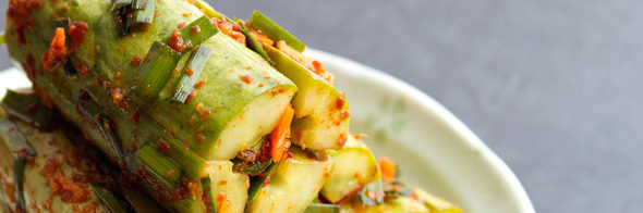 Sweet and Spicy Cucumbers